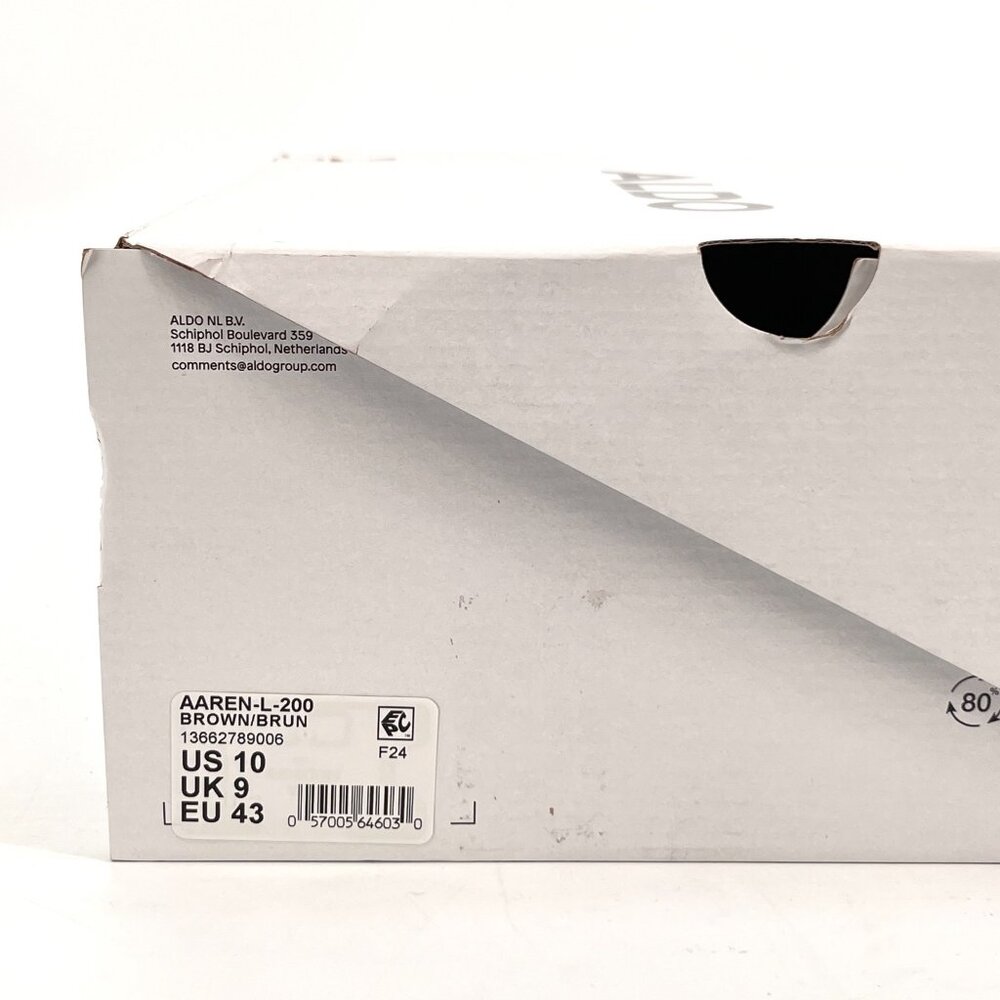 ALDO Aaren-l Men's Thermal Faux Insulation Winter Boot Brown Size 10 New In Box - Picture 10 of 10